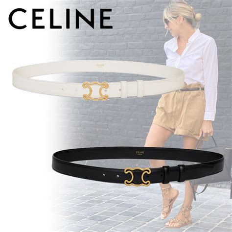 celine gürtel triomphe|celine triomphe belt trend.